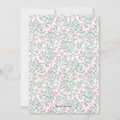 ブーゲンビリーアナンパラシャン(ファーストライス)招待状 招待状 (裏面)