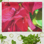 ブーゲンビリークローズアップキッチンタオル キッチンタオル (折り畳み)