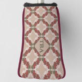 ブーゲンビリーゴルフパターカバー ゴルフヘッドカバー (回転90)