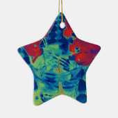 ブーゲンビル画像 セラミックオーナメント (右)