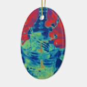 ブーゲンビル画像 セラミックオーナメント (左)