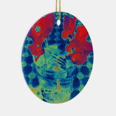 ブーゲンビル画像 セラミックオーナメント (右)