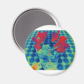 ブーゲンビル画像 マグネット (正面/裏面)