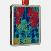 ブーゲンビル画像 メタルオーナメント (右)