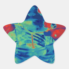 ブーゲンビル画像 星シール