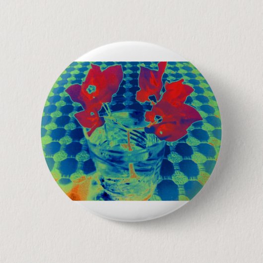 ブーゲンビル画像 缶バッジ (正面)