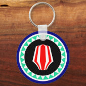 ブーゲンビル自治州旗 キーホルダー (正面)