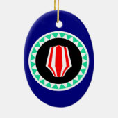 ブーゲンビル自治州旗 セラミックオーナメント (裏面)