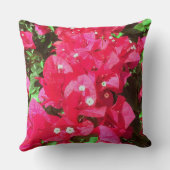 ブーゲンビレアカスケード装飾用クッション クッション (裏面)