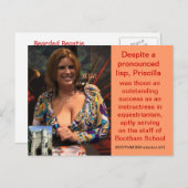 ブーサムバーブーサム美しい転がが学校… ポストカード (正面/裏面)