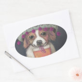 ブーザー 楕円形シール (封筒)