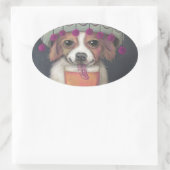 ブーザー 楕円形シール (バッグ)