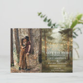 ブーシック+森のイルミネーション+結婚式+写真 セーブザデート (スタンド正面)