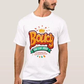 ブーシークラウンおもしろいティー Tシャツ