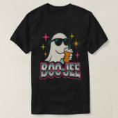 ブージブートレグ レトロ ゴースト ハロウィンデザイン Tシャツ (デザイン正面)