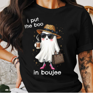 ブージプチハロウィンにBooを置いた ゴーストコケット トライブレンドＴシャツ
