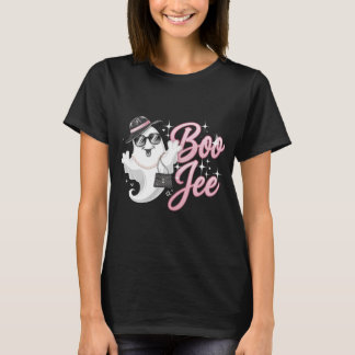 ブージーハロウィーンブージーブージェ幽霊ピンクTシール Tシャツ
