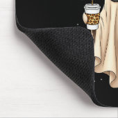 ブージーブージェ幽霊ハロウィーン10月ビーブスソキー マウスパッド (コーナー)