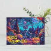 ブージーボーンズHalloween Bashカード 招待状 (スタンド正面)