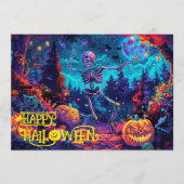 ブージーボーンズHalloween Bashカード 招待状 (正面)