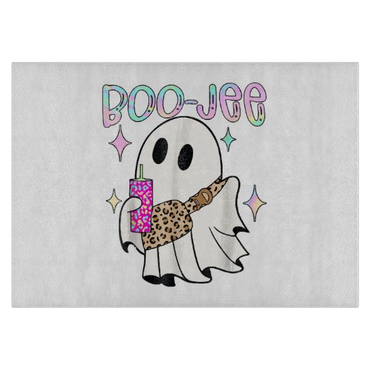 ブージー おもしろ ハロウィン 幽霊 カッティングボード (正面)