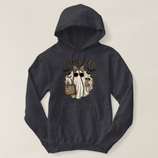 ブージー ヒョウ柄 ゴースト ハロウィン パーカー パーカ