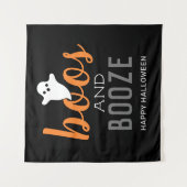 「ブースとブース」ハロウィンパーティー看板タペストリー タペストリー (正面)