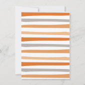 ブースとブーズのモダンハロウィンパーティー 招待状 (裏面)