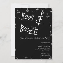 ブースと酒のハロウィンパーティー 黒と白
