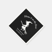 ブースの魔女のせいにしろ スタンダードカクテルナプキン (角)