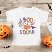 ブースクワッド:かわいいハロウィーンの友達 ベビーTシャツ