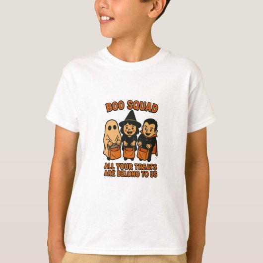 ブースコード - お菓子は全部いただき Tシャツ (正面)