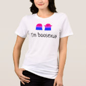 ブースセクシャルな幽霊 トライブレンドTシャツ (正面)
