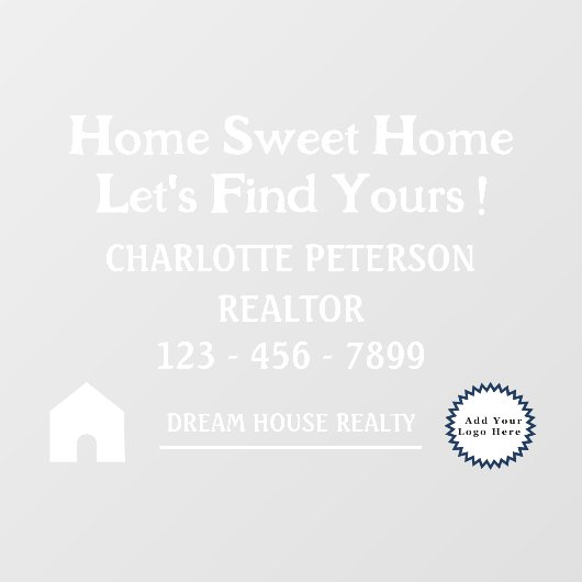 ブーストエテ実在ートブランドと不動産仲介業者車デカール ウィンドウサイン (シート)