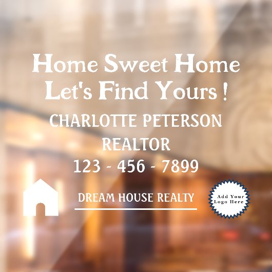 ブーストエテ実在ートブランドと不動産仲介業者車デカール ウィンドウサイン (シート2)