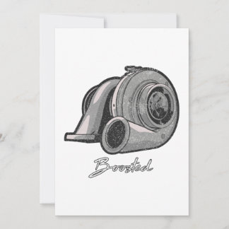 ブーストターボチューニング 案内状