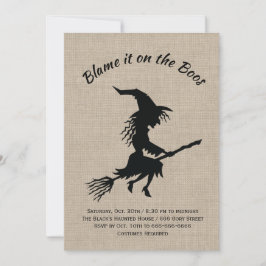 ブースバーラップハローウィンパーティのせい 招待状