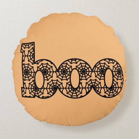 ブースパイダーウェブ装飾用クッション ラウンドクッション (正面)
