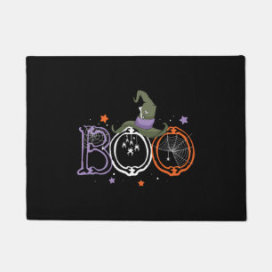 ブースパイダースウィッチハットハロウィンコスチュームクールギフト ドアマット