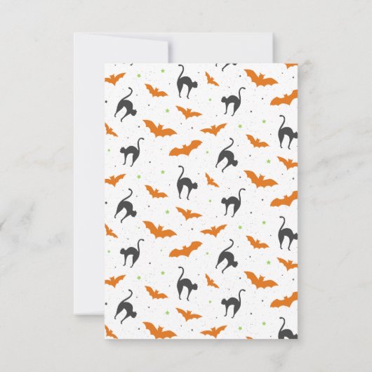 ブースヒスとハロウィーンの願い事 招待状 (裏面)