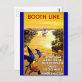 ブースラインからポルトガルMadeira ポストカード (正面/裏面)