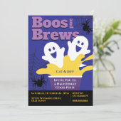 ブース＆ブルース、 spooky ビールパーティー、ハロウィン大人 招待状 (スタンド正面)