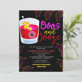 ブーズとブーズヴィンテージハロウィーンの衣装パーティー 招待状 (スタンド正面)