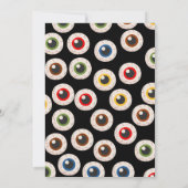 ブーズアイボールハローウィンパーティ招待状 招待状 (裏面)