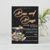 ブーズアダルトカクテルハローウィンパーティ 招待状 (スタンド正面)