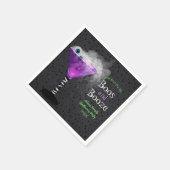 ブーズアダルトハロウィンカクテルパーティー スタンダードカクテルナプキン (角)