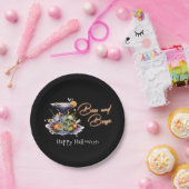 ブーズアダルトハロウィンカクテルパーティー ペーパープレート (パーティー)