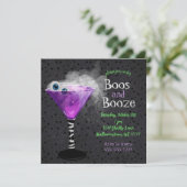 ブーズアダルトハロウィンカクテルパーティー 招待状 (スタンド正面)