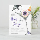 ブーズアダルトハロウィンカクテルパーティー 招待状 (スタンド正面)