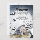 ブーズアダルトハローウィンパーティ 招待状 (正面)